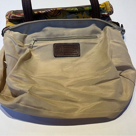 Relic by Fossil Shoulder Handbag Medium Size Yellow/Green Multi floral - Picture 4 of 14